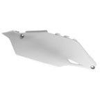 POLISPORT SIDE COVERS KAWASAKI KX250F 21-23/KX450F 19-23 - WHITE