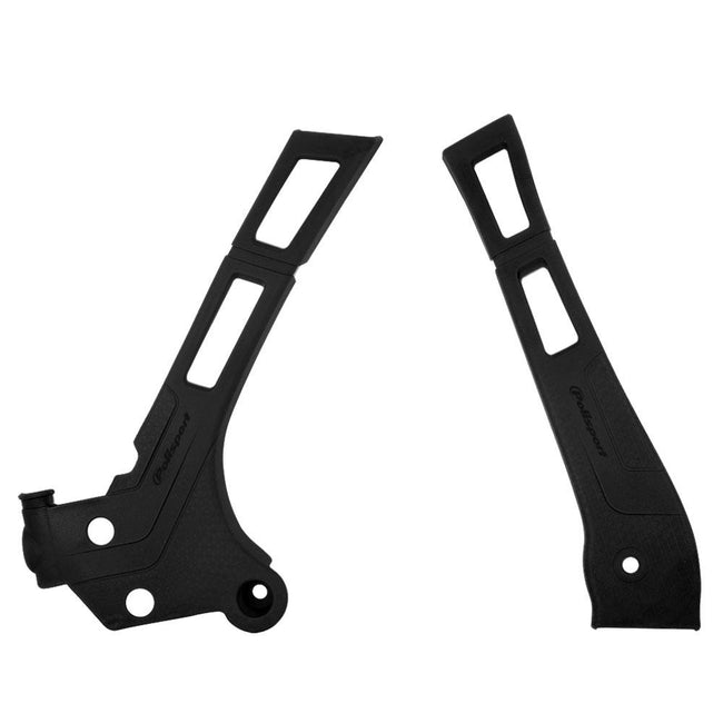 POLISPORT FRAME PROTECTORS YAMAHA YZ125/250 05-21 - BLACK Hover Image