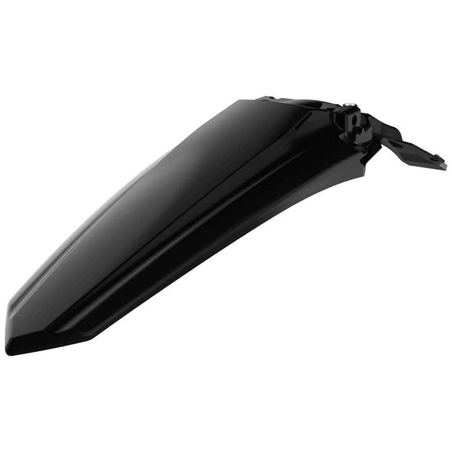 POLISPORT REAR FENDER KAWASAKI KX250 21-22/KX450 19-22 - BLACK Hover Image