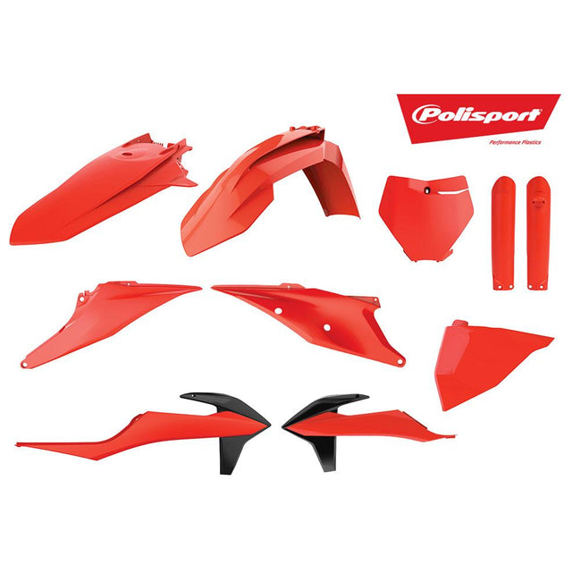 POLISPORT MX KIT KTM SX/SX-F 19 - FLUORO ORANGE - INCLUDES FORK GUARDS Hover Image
