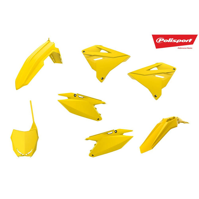 POLISPORT MX KIT - RESTYLE - SUZUKI RM125/250 01-08 - YELLOW Hover Image