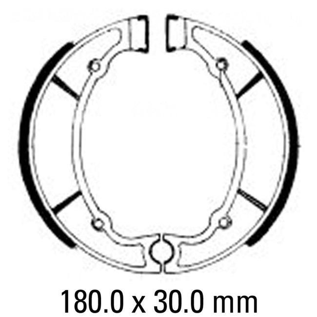 FERODO Brake Shoe Set - FSB735 Hover Image