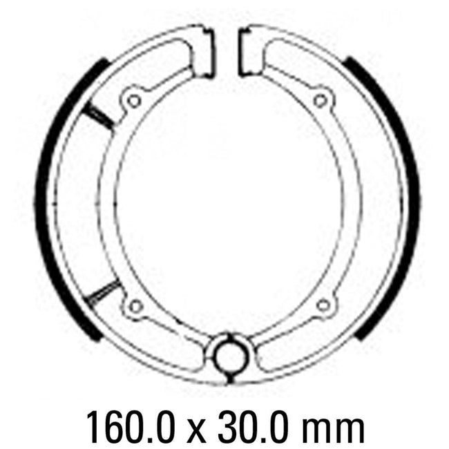 FERODO Brake Shoe Set - FSB736 Hover Image