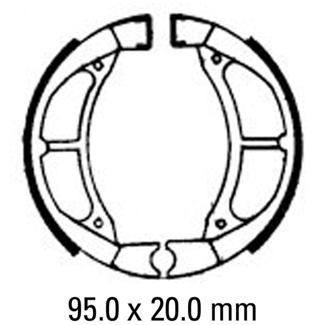 FERODO Brake Shoe Set - FSB739 Hover Image