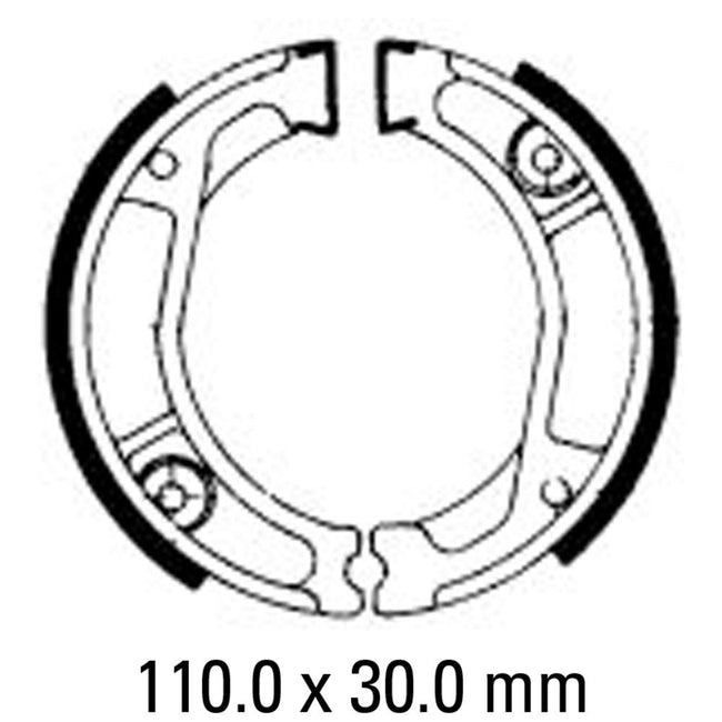 FERODO Brake Shoe Set - FSB740 Hover Image