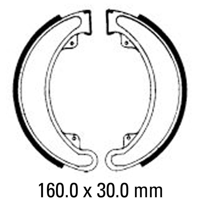 FERODO Brake Shoe Set - FSB742 Hover Image