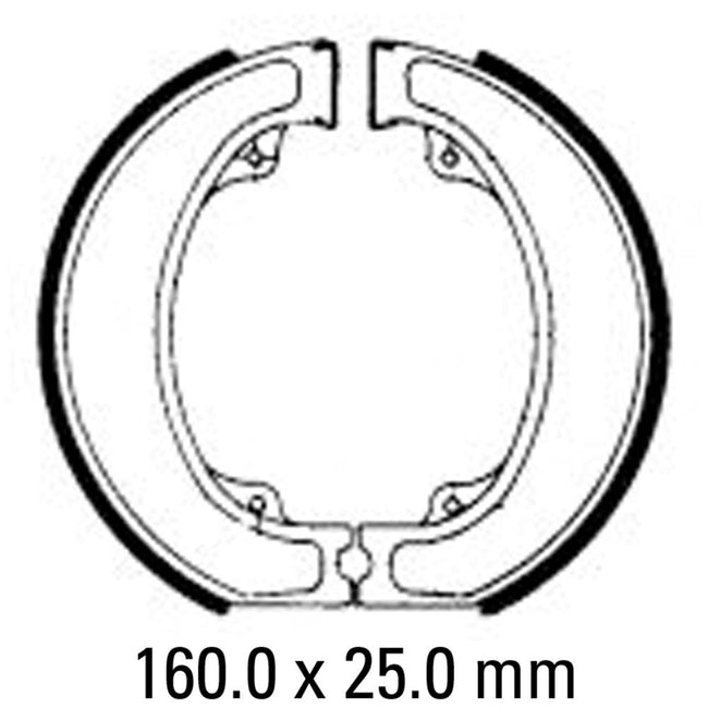 FERODO Brake Shoe Set - FSB743 Hover Image