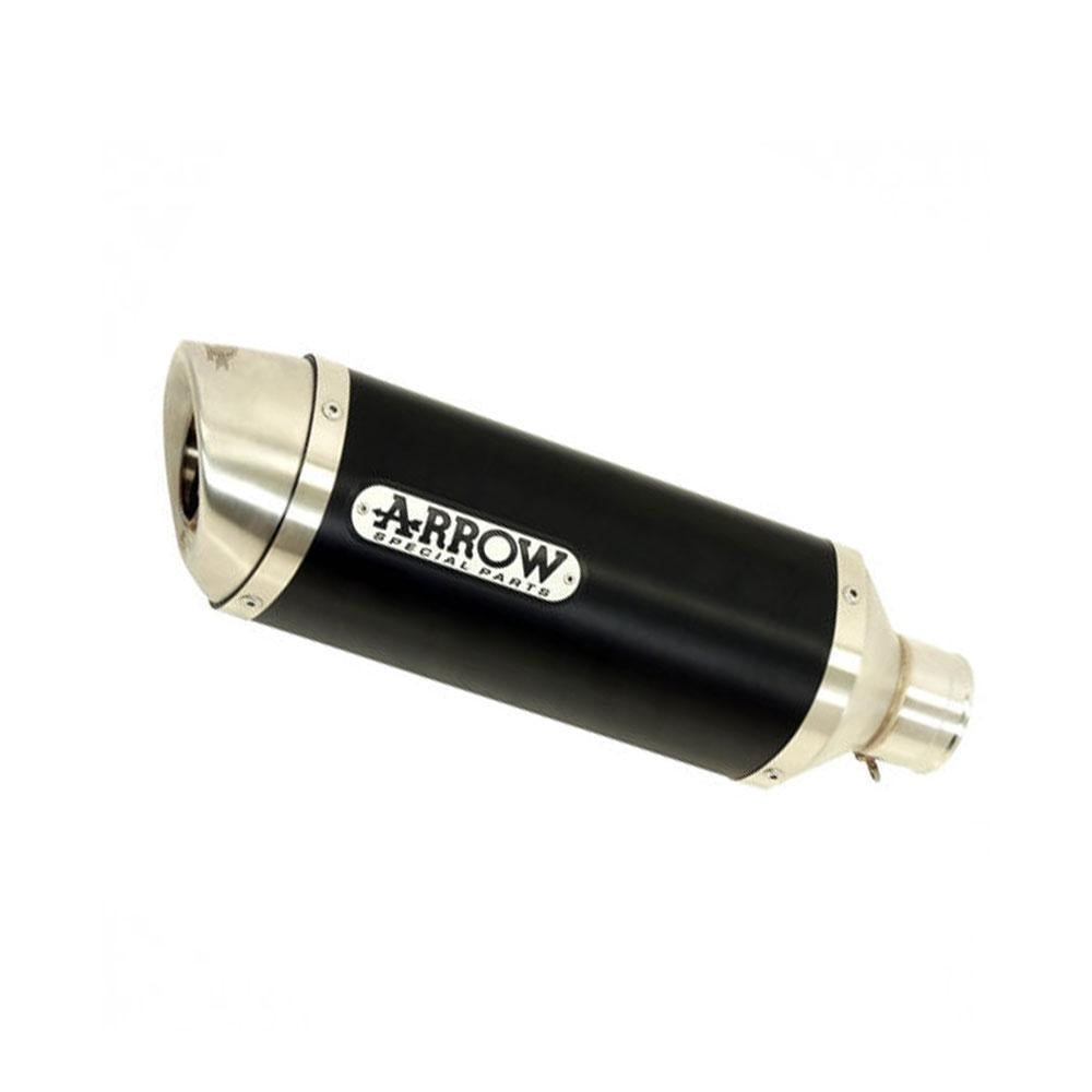 ARROW 71817AON Silencer - THUNDER Aluminium Dark with Steel End Cap