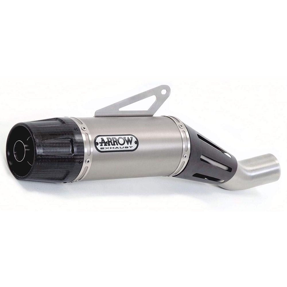 ARROW 71843JR Silencer - JET RACE Titanium with Carbon End Cap