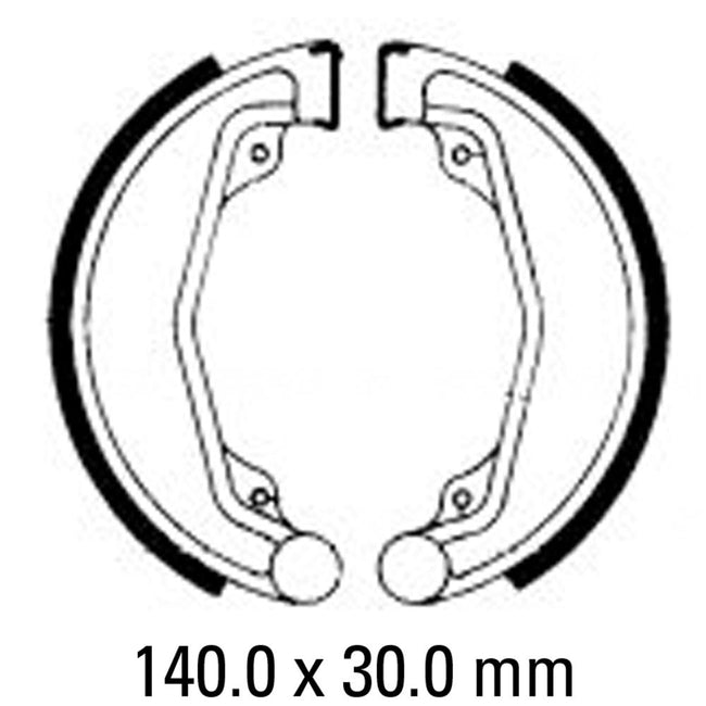 FERODO Brake Shoe Set - FSB749 Hover Image