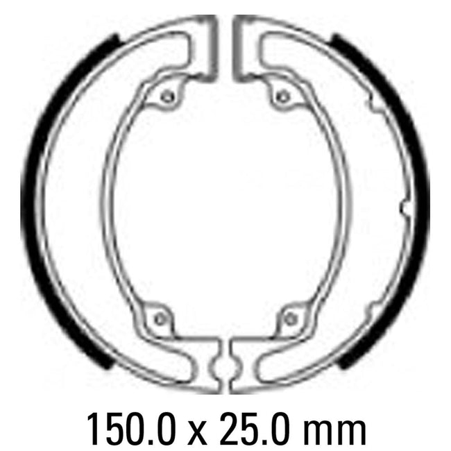 FERODO Brake Shoe Set - FSB750 Hover Image