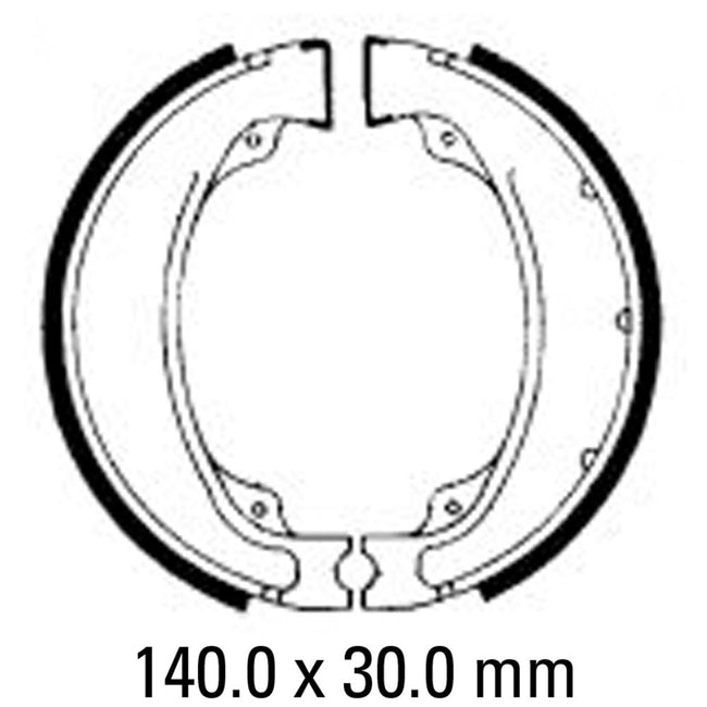 FERODO Brake Shoe Set - FSB755 Hover Image