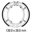 FERODO ECO  Brake Shoe Set - FSB733 EF