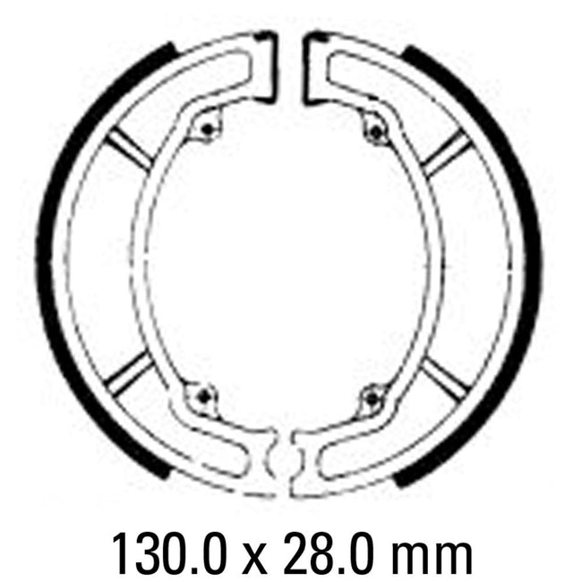 FERODO ECO  Brake Shoe Set - FSB733 EF Hover Image