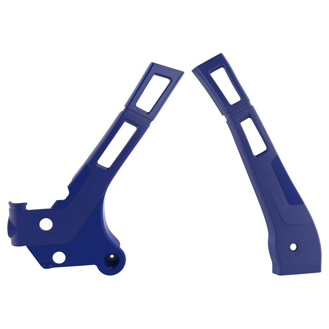 POLISPORT FRAME PROTECTORS YAMAHA YZ125/250 05-21 - BLUE Hover Image
