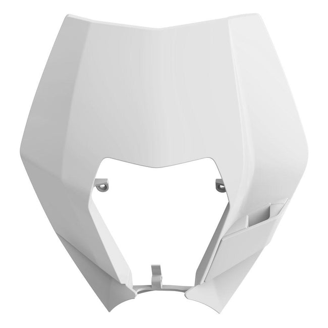 POLISPORT HEADLIGHT SURROUND KTM EXC/EXCF 08-13 - WHITE Hover Image