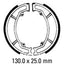 FERODO Brake Shoe Set - FSB762