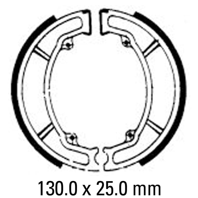 FERODO Brake Shoe Set - FSB762 Hover Image