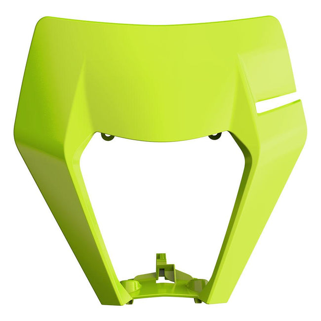 POLISPORT HEADLIGHT SURROUND KTM EXC/EXCF 17-20 - FLUORO YELLOW Hover Image