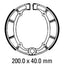 FERODO Brake Shoe Set - FSB765