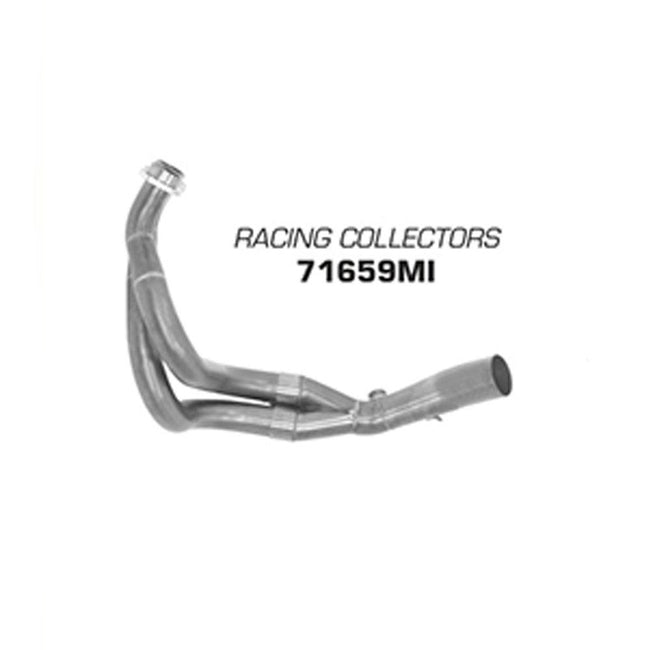 ARROW Collector 71659MI [RAS]: Stainless 2:1 Non-Cat - KA Z650 NINJA 17>20 Hover Image