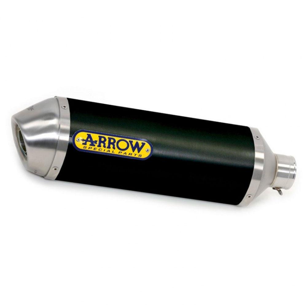 ARROW 71854AON Silencer - RACE-TECH Aluminium Dark with Steel End Cap