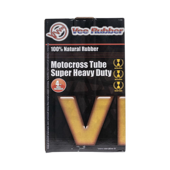 VEE RUBBER - SUPER HEAVY DUTY TUBE - 4mm - 110/90-19 STRAIGHT VALVE Hover Image