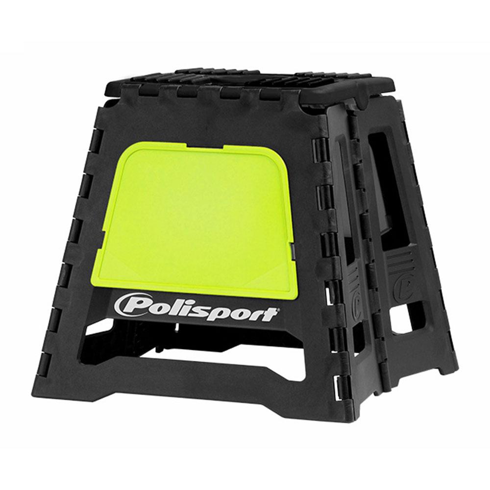 POLISPORT FOLDABLE BIKE STAND - FLUORO YELLOW