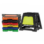 POLISPORT FOLDABLE BIKE STAND - FLUORO YELLOW