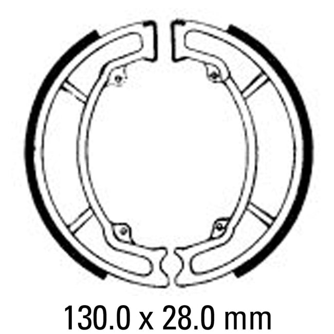 FERODO Brake Shoe Set - FSB772 Hover Image