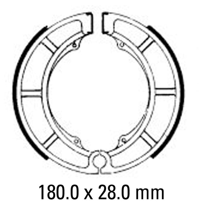 FERODO Brake Shoe Set - FSB773 Hover Image