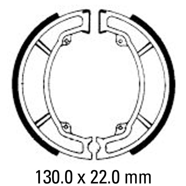 FERODO Brake Shoe Set - FSB776 Hover Image