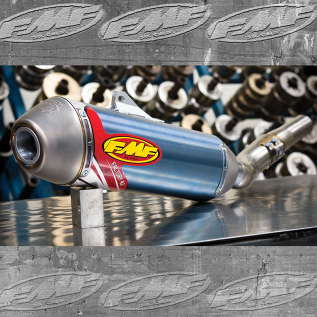 FMF Exhaust - 41383 - Slip On Muffler - Titanium - Factory 4.1 Hover Image