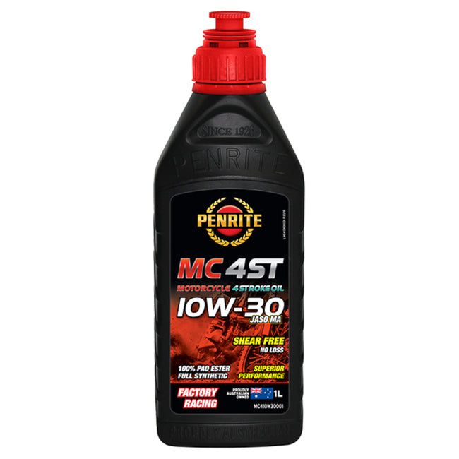 Penrite MC-4ST 10W-30 Full Synthetic 4 Stroke Oil 1L Hover Image