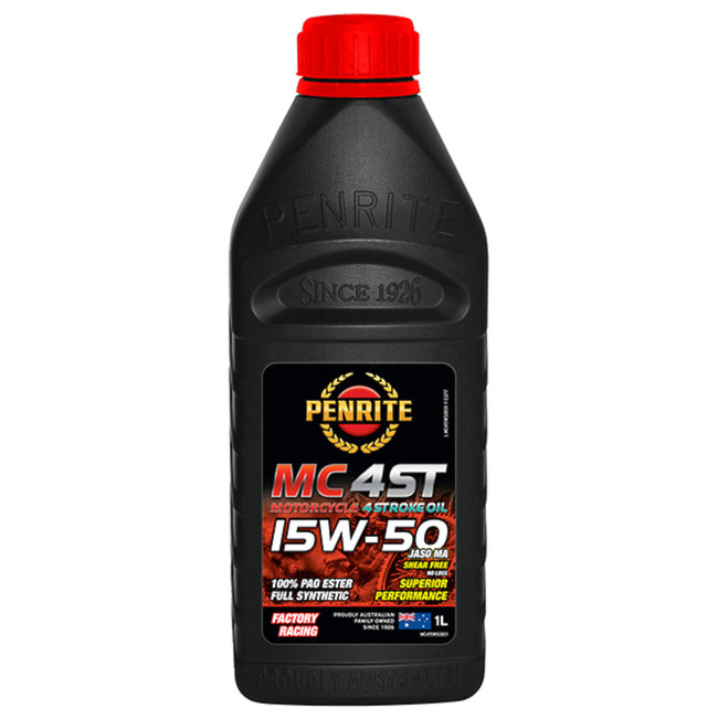 Penrite MC-4ST 15W-50 Full Synthetic 4 Stroke Oil 1L Hover Image