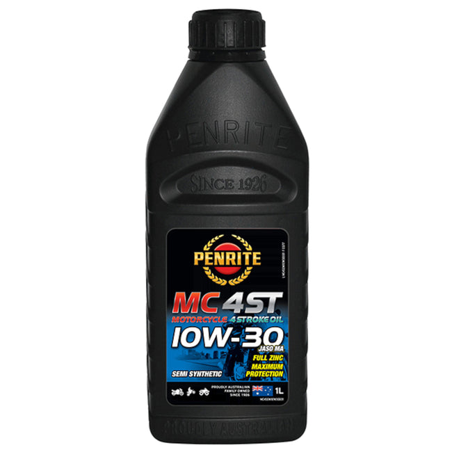 Penrite MC-4ST 10W-30 Semi Synthetic 4 Stroke Oil 1L Hover Image