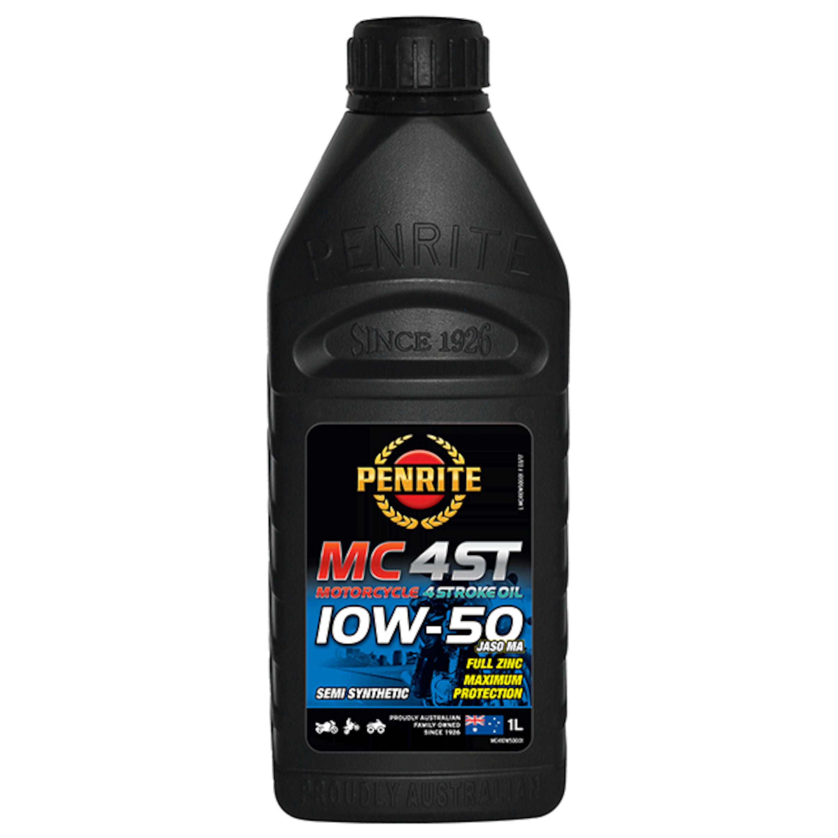Penrite MC-4ST 10W-50 Semi Synthetic 4 Stroke Oil 1L