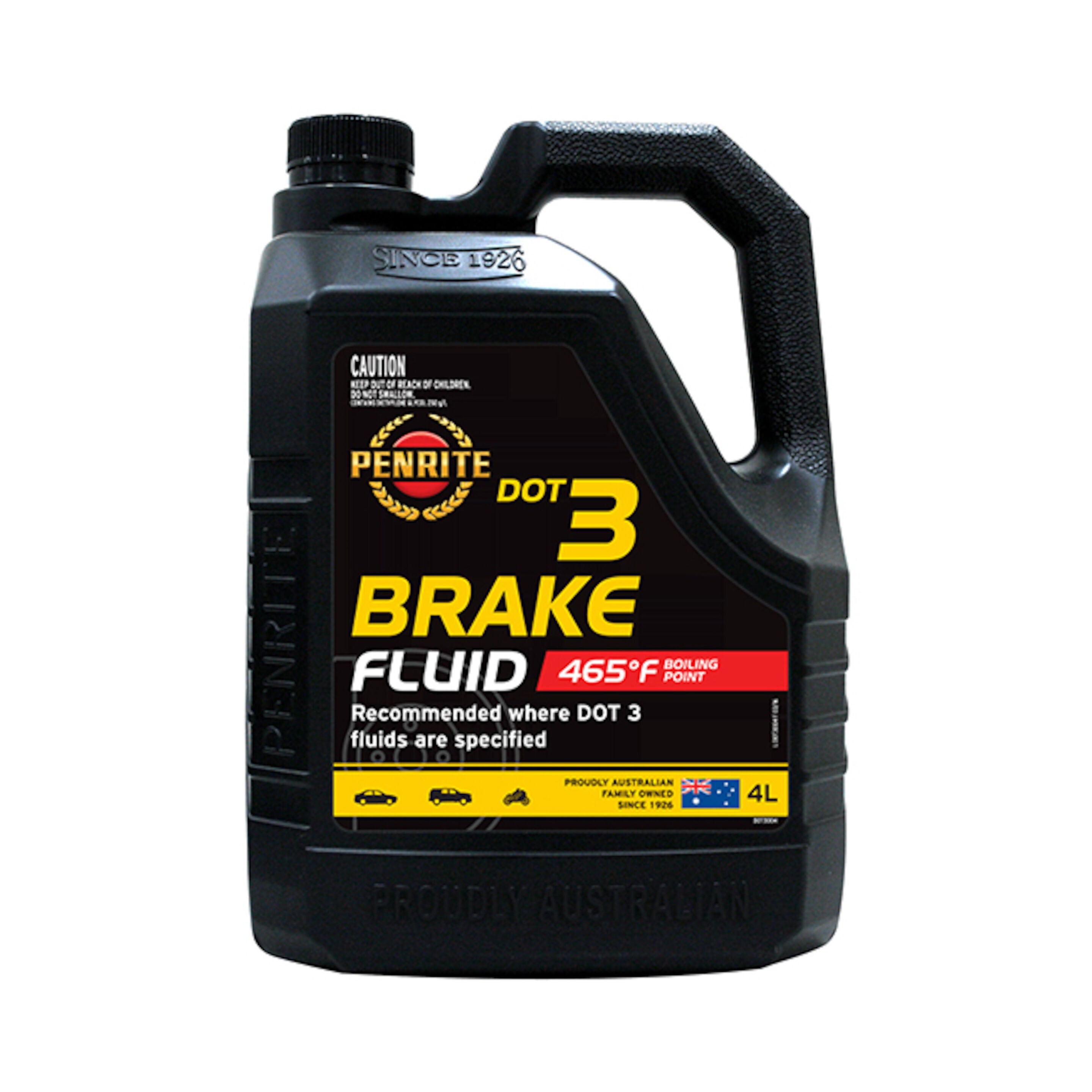 Penrite Dot 3 Brake Fluid 4L