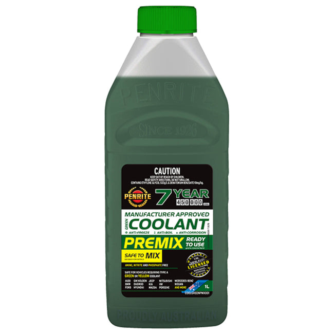 Penrite OEM Green Coolant Premix 1L Hover Image