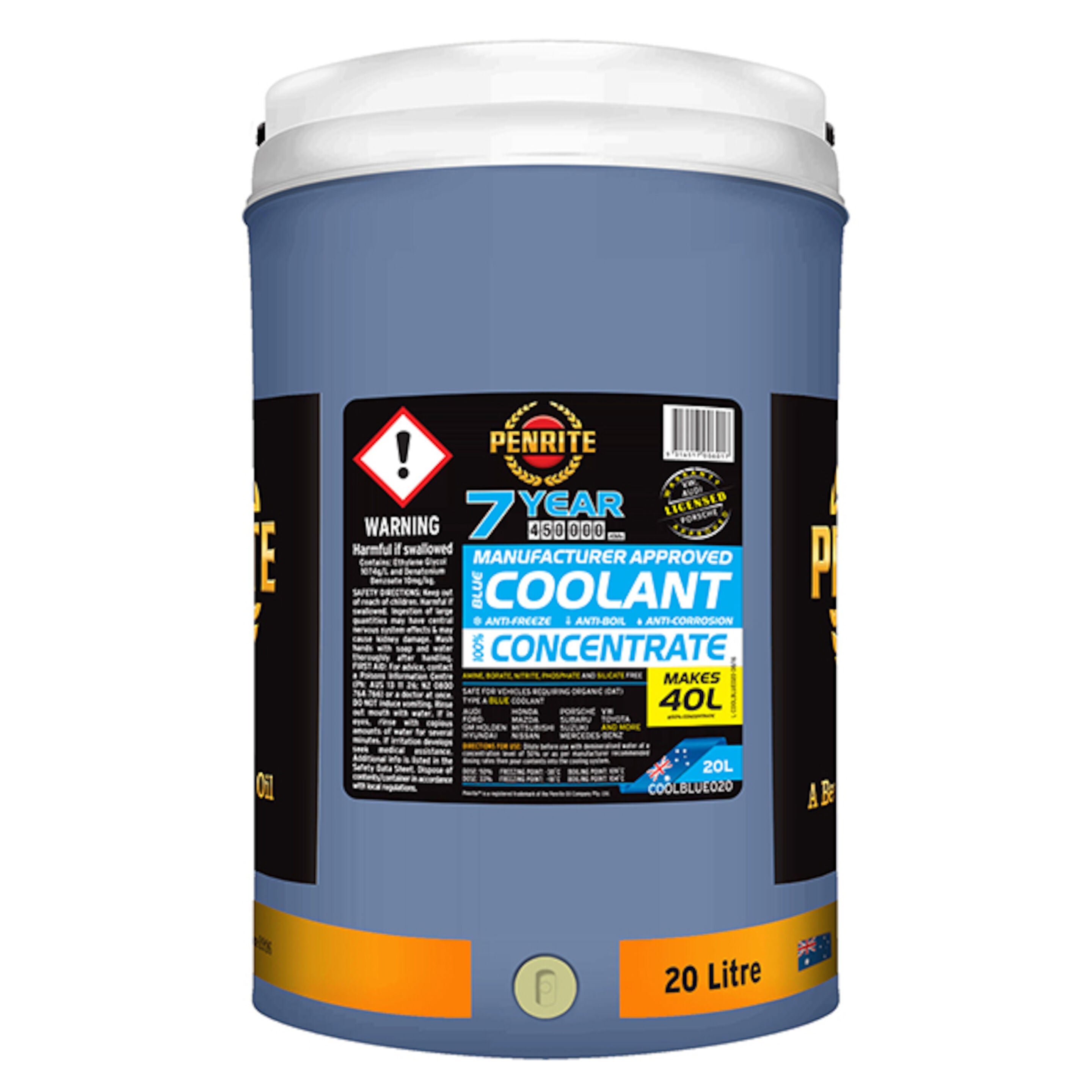 Penrite OEM Blue Coolant Concentrate 20L