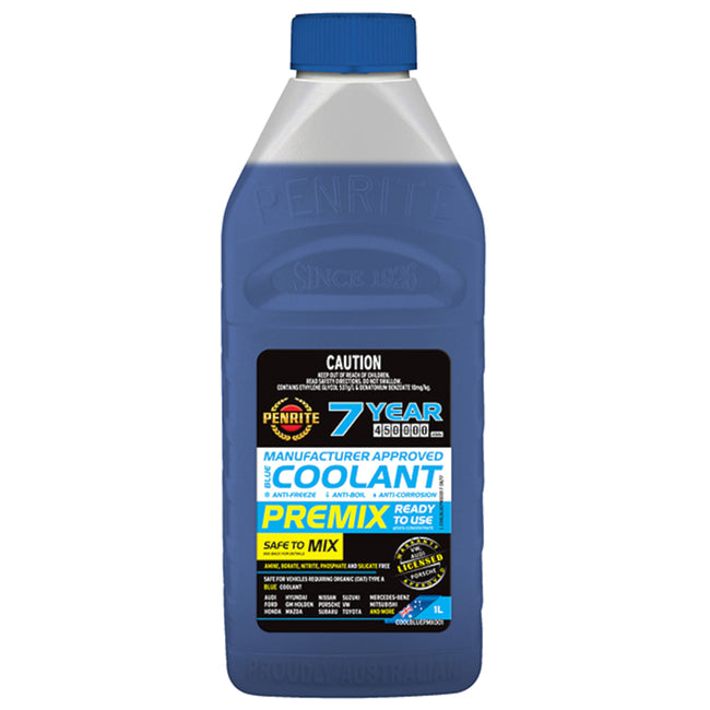 Penrite OEM Blue Coolant Premix 1L Hover Image