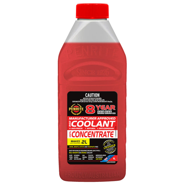 Penrite OEM Red Coolant Concentrate 1L Hover Image