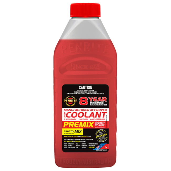 Penrite OEM Red Coolant Premix 1L Hover Image