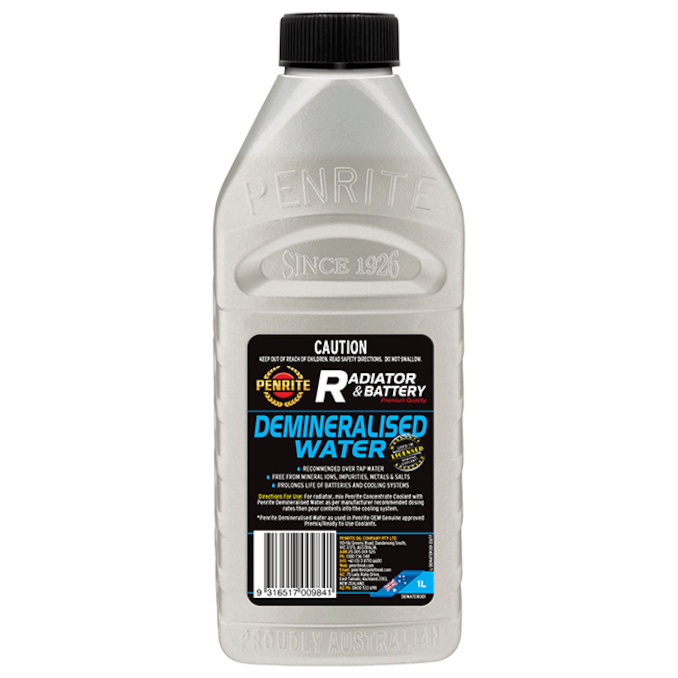Penrite Demineralised Water 1L