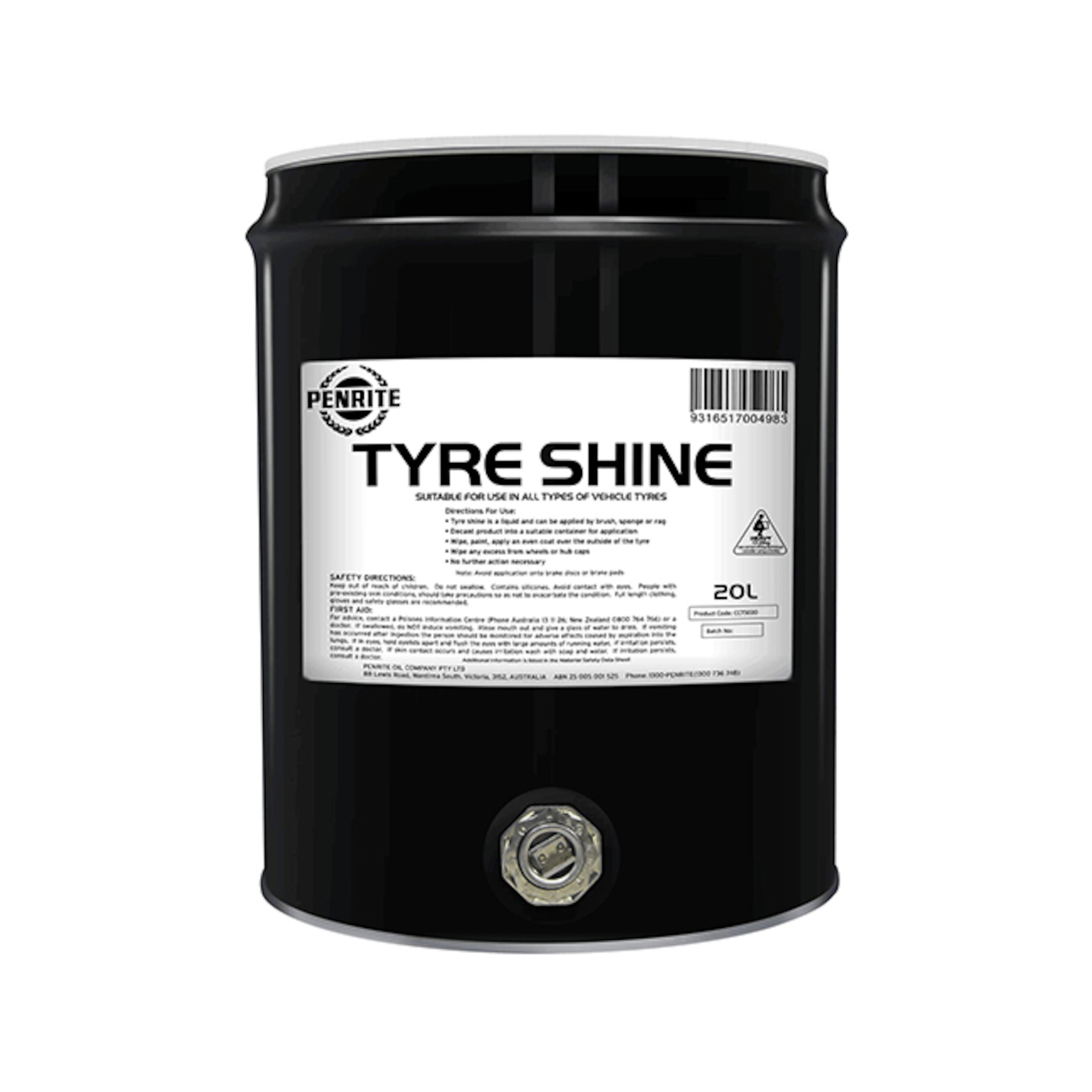 Penrite Tyre Shine 20L