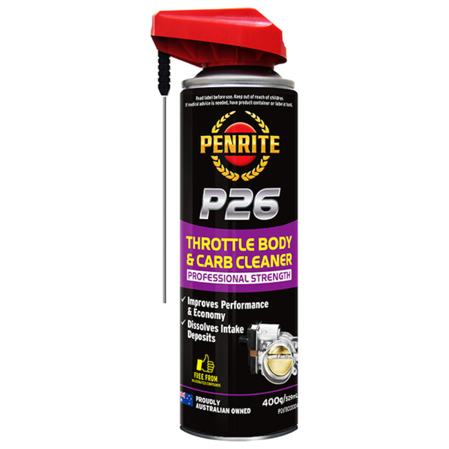 Penrite P26 Throttle Body & Carb Cleaner 400mL Hover Image
