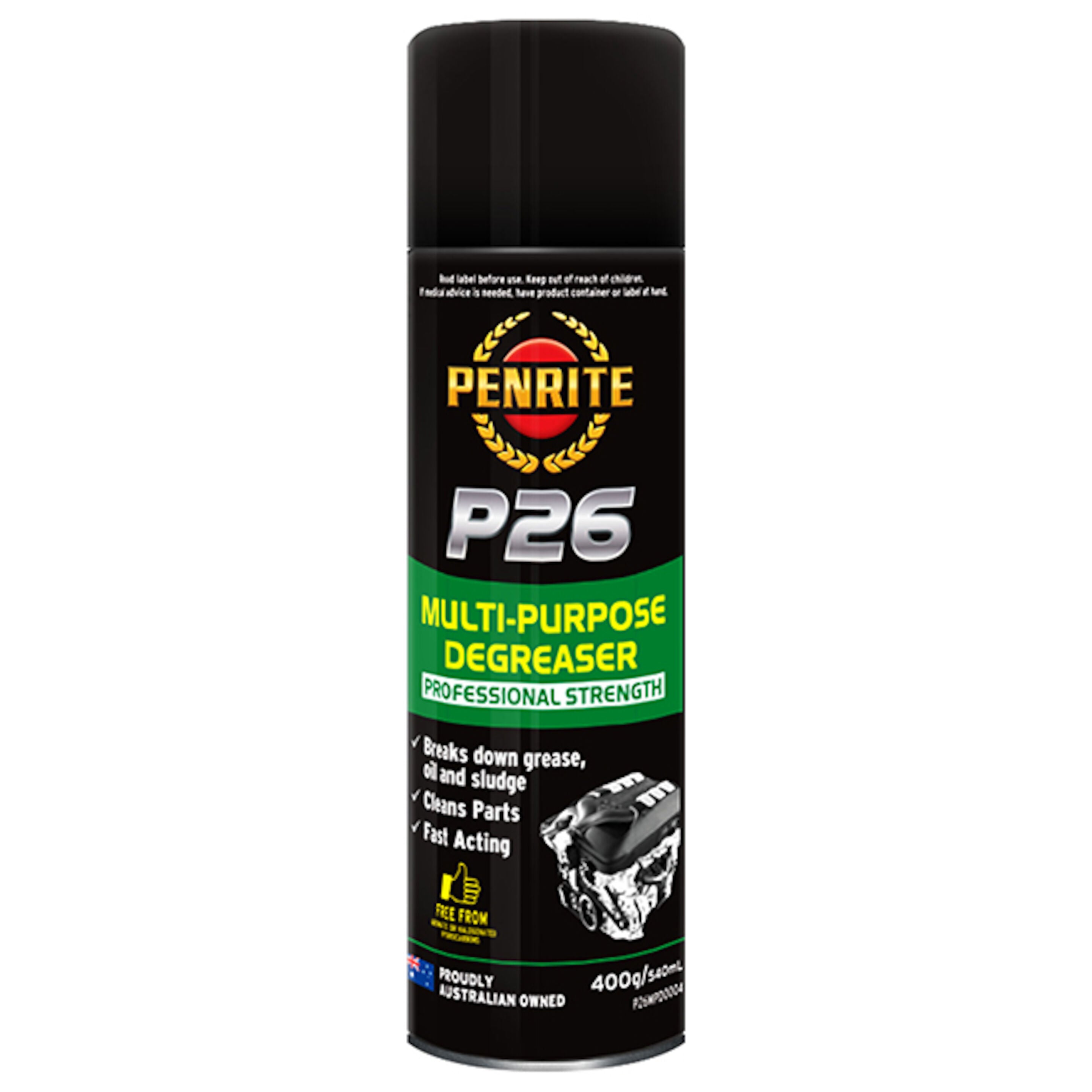 Penrite P26 Multi-Purpose Degreaser 400mL