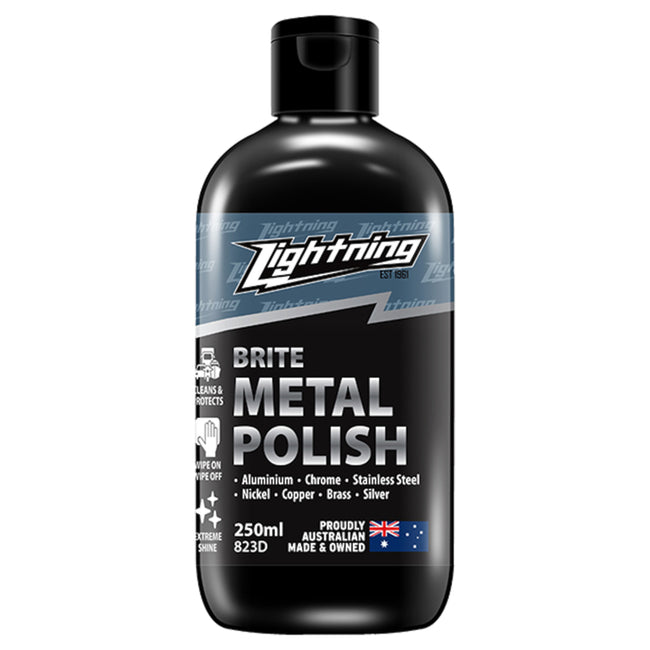 Lightning Cleaner Brite Metal Polish 6 Pack 250mL Hover Image