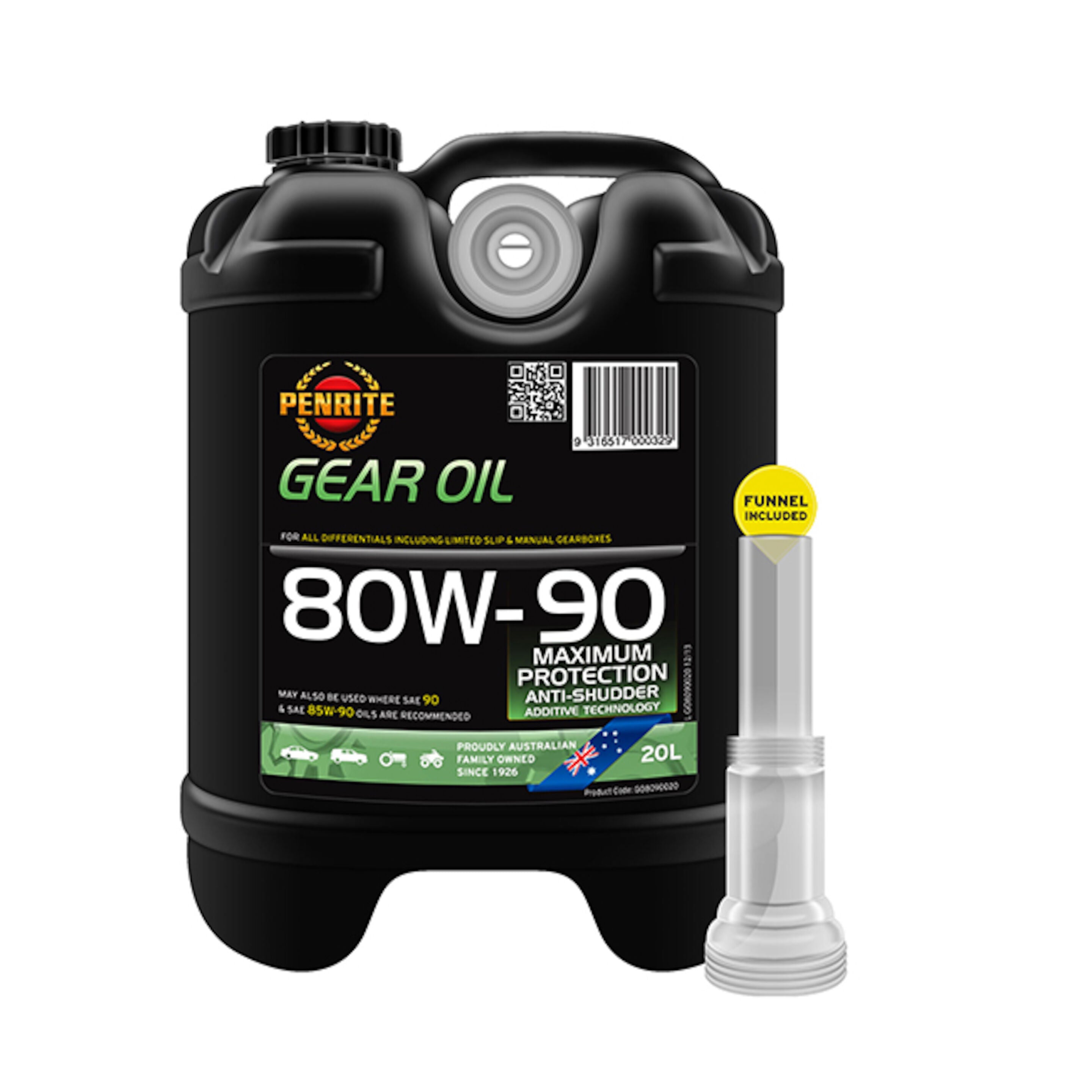 Penrite 80W-90 Premium Mineral Gear Oil 20L