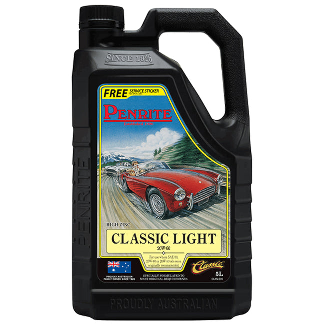 Penrite Classic Light 20W-60 Mineral Oil 5L Hover Image